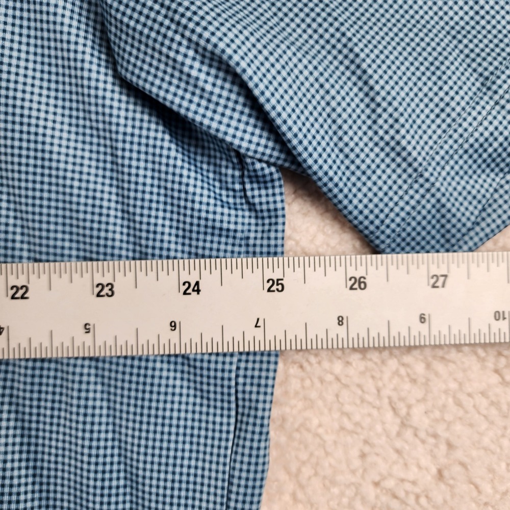 Callaway Opti-Dri Polo‎ Shirt Mens XL Blue Micro Check Golf Performance - Picture 7 of 10